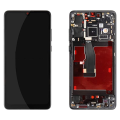 LCD za Huawei P30 + touch screen crni SA OKVIROM(OLED)