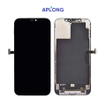 LCD za IPhone 12 Pro Max + touch screen crni APLONG (HARD OLED)