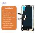 LCD za IPhone XS Max + touch screen crni APLONG (HARD OLED)