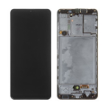 LCD za Samsung A31/ A315F + Touch Screen crni (INCELL) WITH FRAME