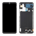LCD za Samsung A70/ A705F + Touch Screen crni (INCELL) WITH FRAME