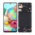 LCD za Samsung A71/ A715F + Touch Screen crni WITH FRAME (INCELL)