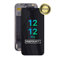 LCD za IPhone 12/ 12 Pro + touch screen crni (REPART PRIME) HARD OLED