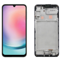 LCD za Samsung A24/ A245F + Touch Screen crni WITH FRAME OLED