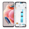 LCD za Xiaomi Redmi Note 12 4G + touch screen crni WITH FRAME OLED