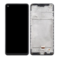 LCD za Samsung A21S/ A217F + Touch Screen crni WITH FRAME FULL ORG (China)