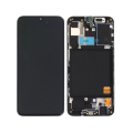 LCD za Samsung A31/ A315 (GH82-22761A/24455A) + Touch Screen crni WITH FRAME F-ORG SP