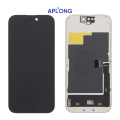 LCD za IPhone 15 Pro + touch screen crni APLONG (SOFT OLED)