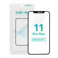 Staklo za touch screen IPhone 11 Pro Max crno + Oca (REPART)