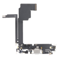 Flet za IPhone 15 Pro Max sa konektorom punjenja beli