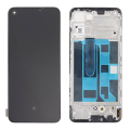 LCD za Realme 8 4G + touch screen crni WITH FRAME TFT GLOBAL