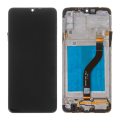 LCD za Samsung A20S/ A207F + Touch Screen crni WITH FRAME F-ORG SP
