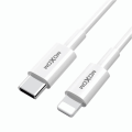 Kabel Moxom MX-CB113 PD 30W Type-C na Iphone Lightning beli 1m