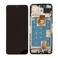 LCD za Honor X7c + touch screen crni WITH FRAME FULL ORG (China)