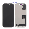 LCD za IPhone 16 Pro+ touch screen crni APLONG (SOFT OLED)