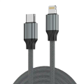 Kabel LDNIO LC442I 30W Type-C na IPhone Lightning sivi 2m