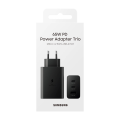 Kucni punjac brzi Samsung 65W 1 x USB A+ 2 x Type-C (T6530) crni