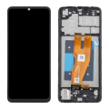 LCD za Samsung A05/ A055 + Touch Screen crni WITH FRAME FULL ORG (China)