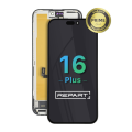 LCD za IPhone 16 Plus + touch screen crni (REPART Prime) SOFT OLED