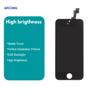 LCD za IPhone 5S/ IPhone SE + touch screen crni APLONG (High...