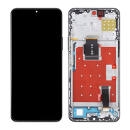 LCD za Honor X8a/ Honor 90 Lite + touch screen crni SA OKVIROM FULL ORG (CHINA)