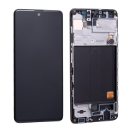 LCD za Samsung A51/ A515F (GH82-21669A) + Touch Screen crni ...