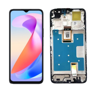 LCD za Honor X6a + touch screen crni WITH FRAME FULL ORG (CH...