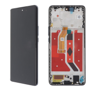 LCD za Honor Magic 6 Lite/ x9b + touch screen crni SA OKVIRO...