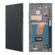 LCD za Samsung S23 Ultra/ S918B + Touch Screen zeleni SA OKV...