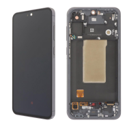 LCD za Samsung A56/ A566 + Touch Screen crni SA OKVIROM F-ORG SP