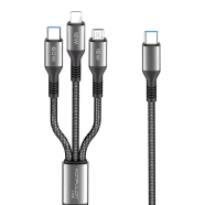Kabel KONFULON Joko DC62 60w Type-C 3u1 crni 1,2m