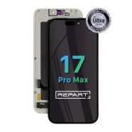 LCD za IPhone 17 Pro Max + touch screen crni (REPART ULTRA) SOFT OLED