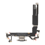 Flet za IPhone 17 sa konektorom punjenja crni