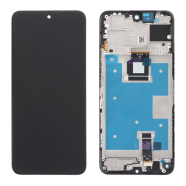 LCD za Honor X7b + touch screen WITH FRAME crni ORG