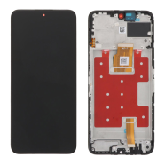 LCD za Honor X7c / Honor 200 Smart + touch screen crni WITH FRAME ORG
